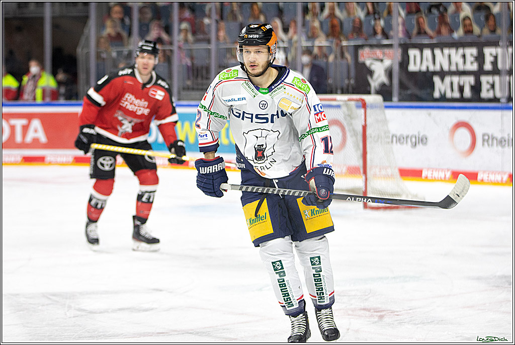 PENNY DEL; Koelner Haie- Eisbaeren Berlin; Koeln, 28.12.2021